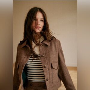 Sezane Brown Jacket